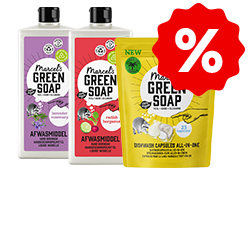 Marcel's Green Soap vaatwas aanbieding