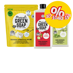 Marcel's Green Soap vaatwas aanbieding