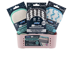 Minky schoonmaakpads met opbergbox
