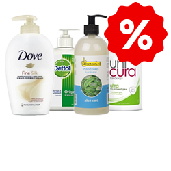Handzeep aanbieding