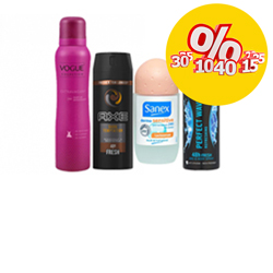 Deodorant aanbieding