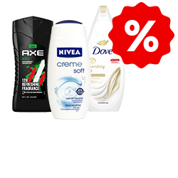 Douchegel aanbieding