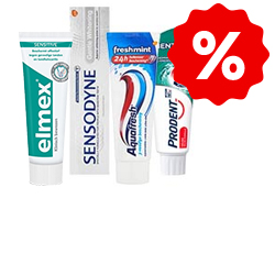Tandpasta aanbieding
