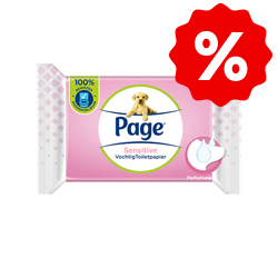 Vochtig toiletpapier aanbieding