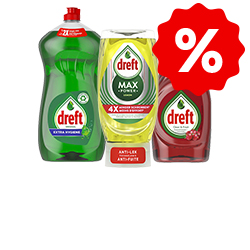 Dreft afwasmiddel aanbieding