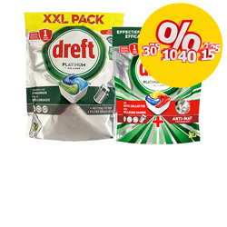 Dreft vaatwastabletten aanbieding