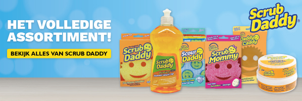 Volledig assortiment van Scrub Daddy