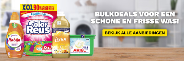 Wasmiddel in de aanbieding