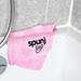 Spunj ultra absorberende doek (roze)