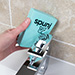 Spunj ultra absorberende doek + spons (blauwgroen)