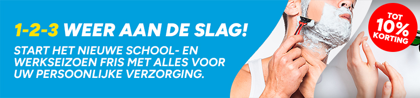 1-2-3 Weer aan de slag - persoonlijke verzorging met korting