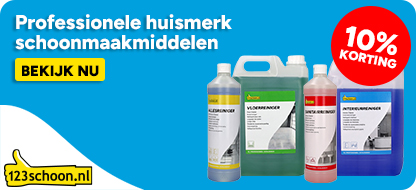 Professionele huismerk schoonmaakmiddelen