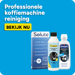Professionele koffiemachine reiniging