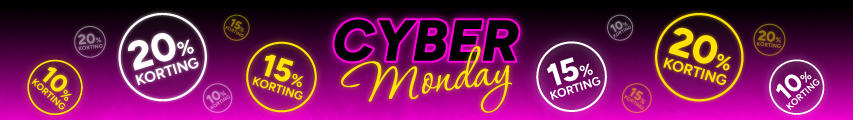 Black Friday korting Cyber Monday korting