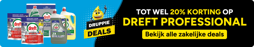 Tot wel 20% korting op Dreft Professional Tot wel 20% korting op Dreft Professional