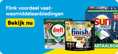 Tot 60% korting op vaatwasmiddelaanbiedingen