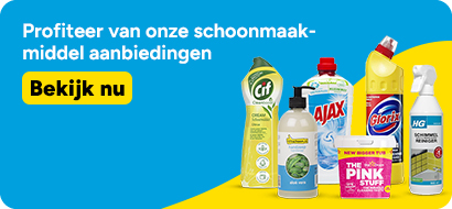 Schoonmaakmiddelen aanbieding