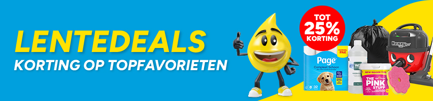 Lentedeals: tot 50% korting op topfavorieten Lentedeals: tot wel 25% korting op geselecteerde producten