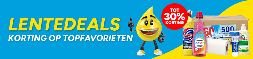 Lentedeals: tot 30% korting op geselecteerde producten