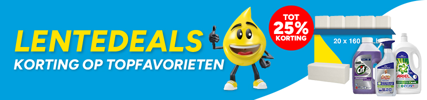 Lentedeals: tot wel 25% korting op geselecteerde producten