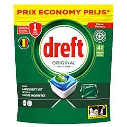15% korting op Dreft All-in-One Vaatwastabletten Original