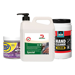 10% korting op professionele handreinigers