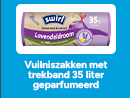 Vuilniszakken met trekband 35L
