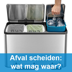 Afval scheiden: wat mag waar?