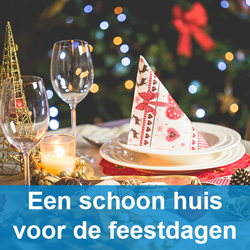 Een schoon huis voor de feestdagen