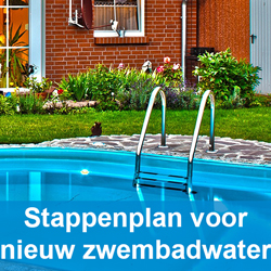 Stappenplan voor nieuw zwembadwater