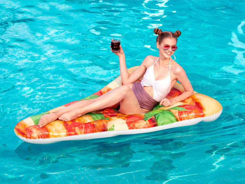 Opblaasbaar zwembad pizza punt (Bestway)