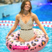 Swim Essentials opblaasbare zwemband panterprint (90 cm)