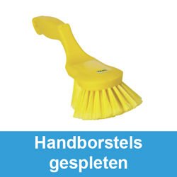 Handborstels gespleten